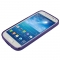 Чехол силиконовый для Samsung Galaxy S4 mini фиолетовый