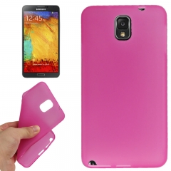 Силиконовый чехол для Samsung Galaxy Note 3 розовый
