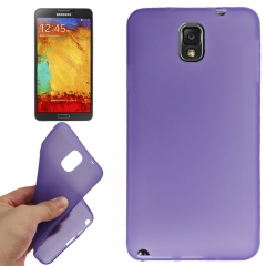 Силиконовый чехол для Samsung Galaxy Note 3 фиолетовый