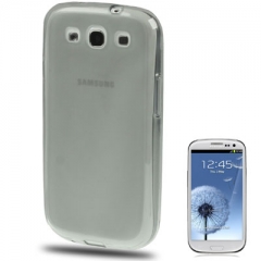 Силиконовый чехол для Samsung Galaxy S3 серый