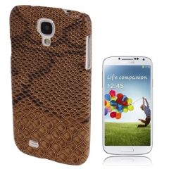 Чехол Змеиный для Samsung Galaxy S4 коричневый