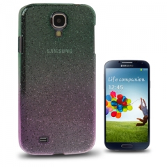 Чехол градиент для Samsung Galaxy S4 зелено-розовый