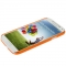 Чехол пластиковый для Samsung Galaxy S4 оранжевый