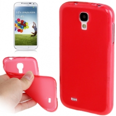 Силиконовый чехол для Samsung Galaxy S4 красный