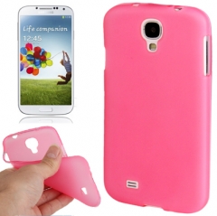 Силиконовый чехол для Samsung Galaxy S4 розовый