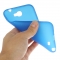 Чехол силиконовый для Samsung Galaxy Note 2 синий