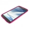 Силиконовый чехол - накладка для Samsung Galaxy Note 2 малиновый
