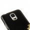 Чехол для Samsung Galaxy S5 черный с золотыми клепками
