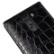 Чехол книжка для LG G3 черный крокодил