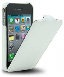 Чехол - книжка Melkco для iPhone 4S белый