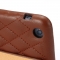 Чехол JisonCase Quilted для iPad Mini коричневый