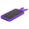 Чехол Уши для iPhone 5S фиолетовый 